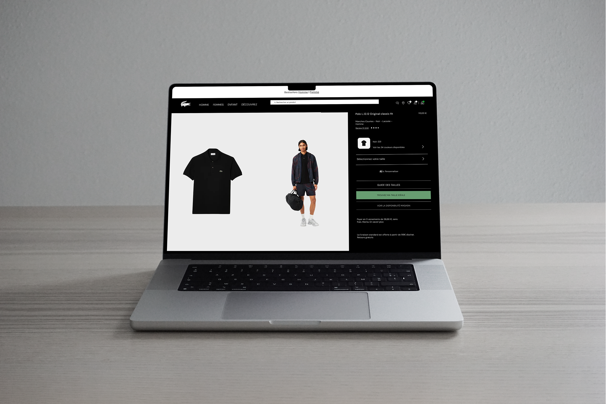 cliquer afin d'en savoir plus sur le projet Écobranding / Lacoste